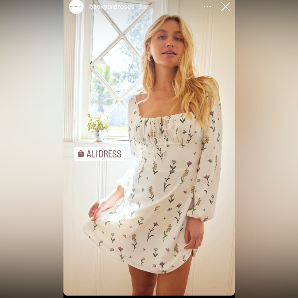 Ali Dress from Tess Christine’s brand Backyard Roses